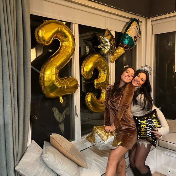 Velvet brown/golden dress US 2 princess Polly - Picture 4 of 4